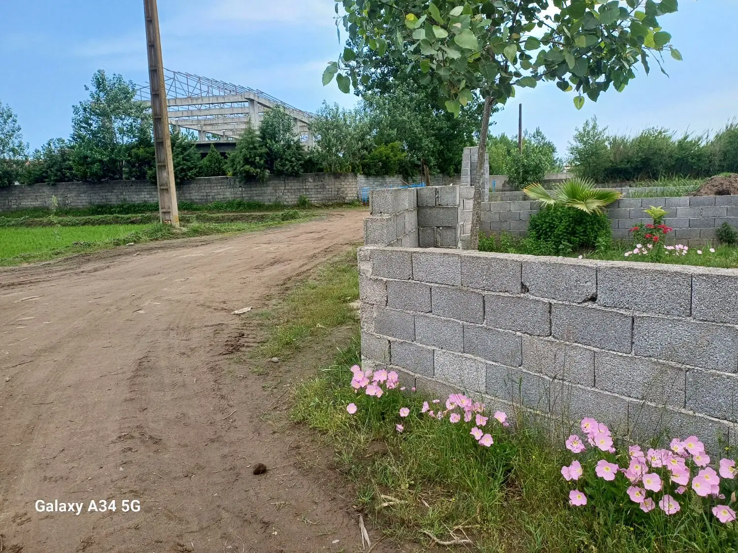 زمین ۳۵۰ متر  مسکونی آماده ساخت چمخاله، گالشکلام