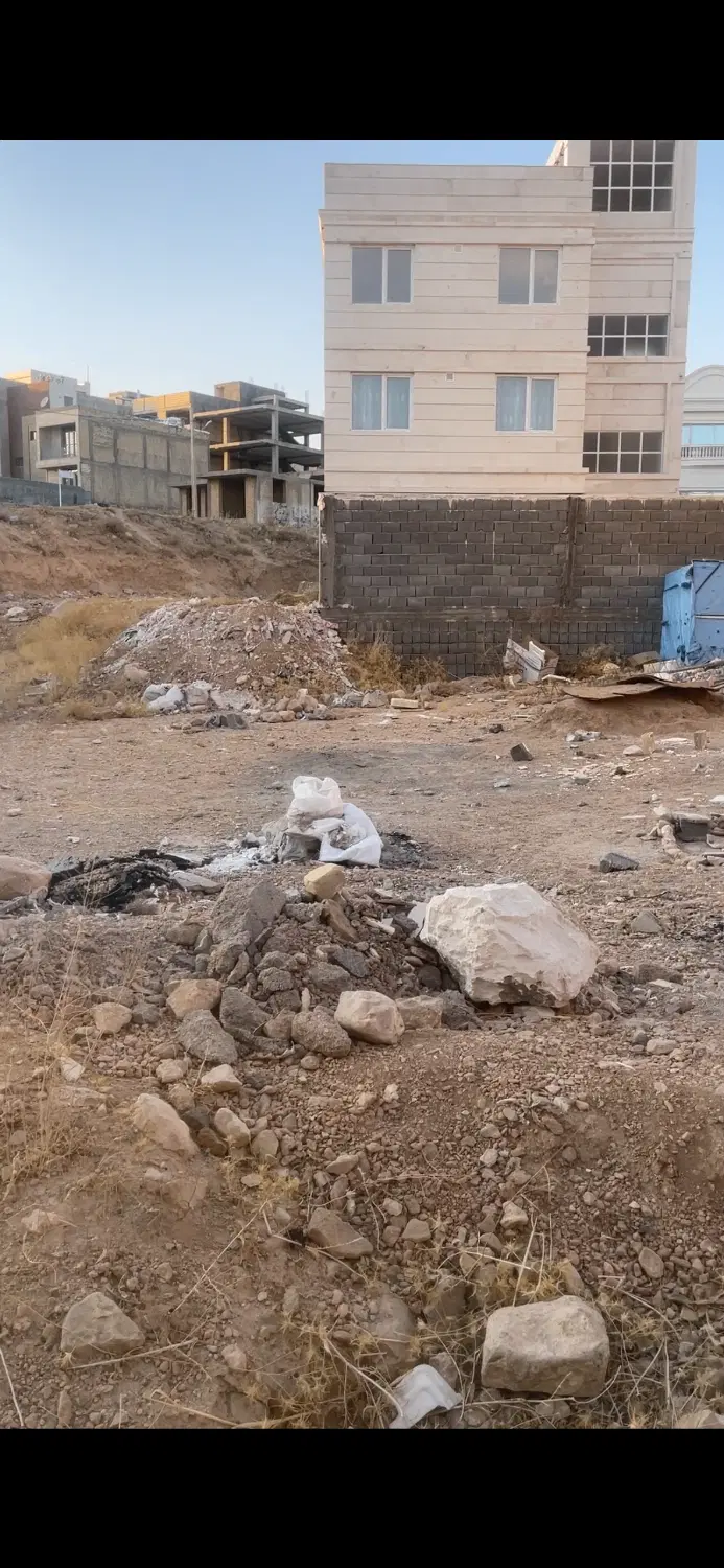 زمین صدرا آماده ساخت