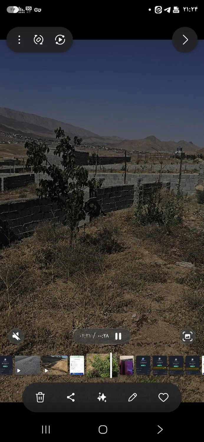 فروش زمین ۴۵۰ متری چهار دیواری سربندان