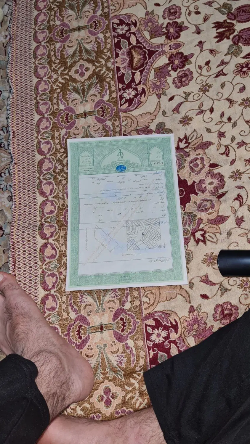 زمین  سند ششدانگ تک برگ