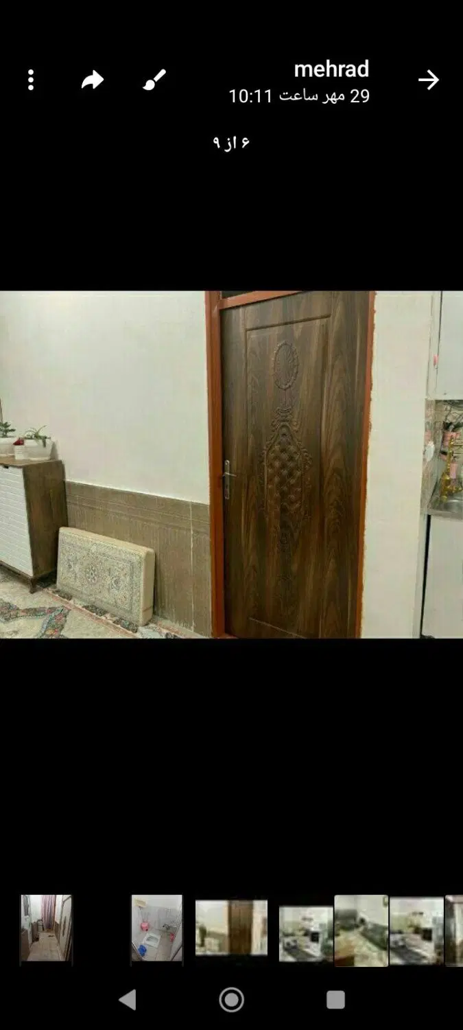 خانه بالا شهر تاکستان 50متر دربست
