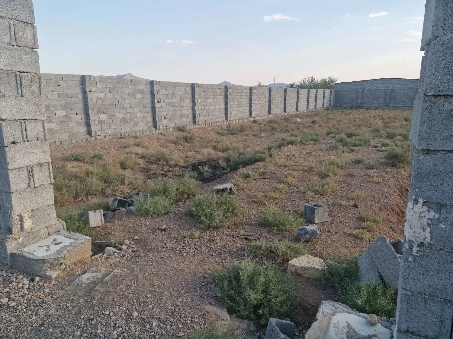 زمین باغی چهار دیواری جهاد آباد