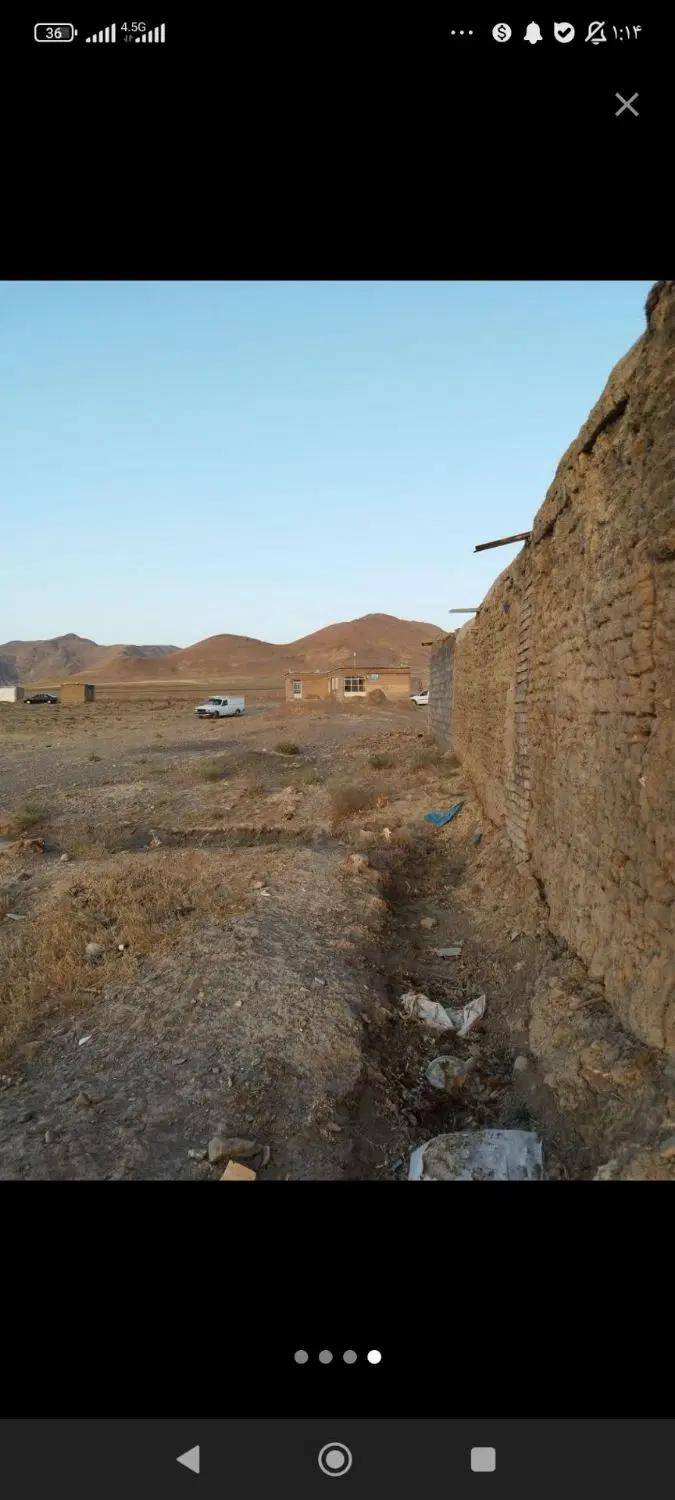 زمین مسکونی 1500متری داخل روستا