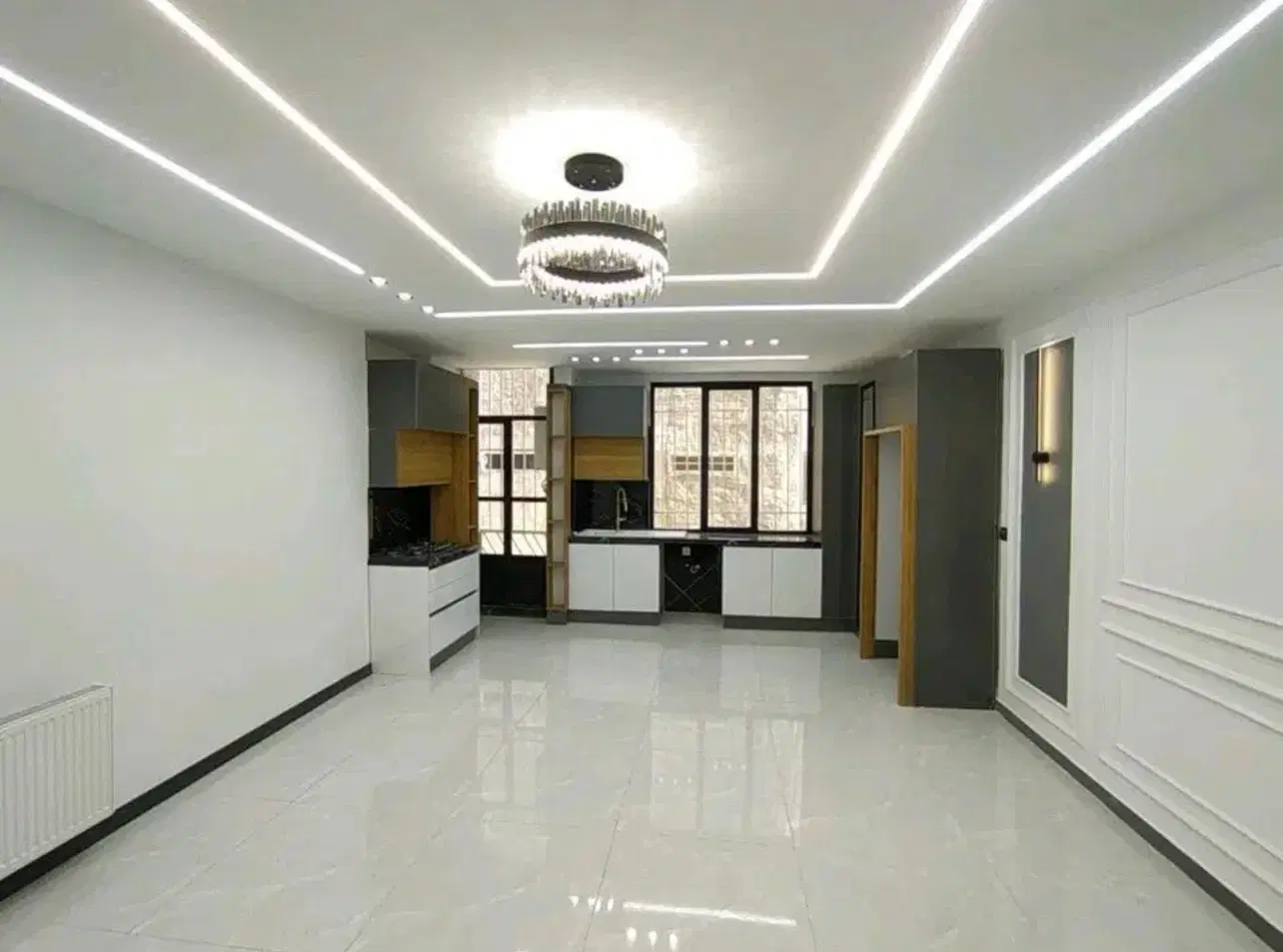 ۵۷متر_خوش نقشه_دیزاین شیک_خوش چیدمان_سندتکبرگ