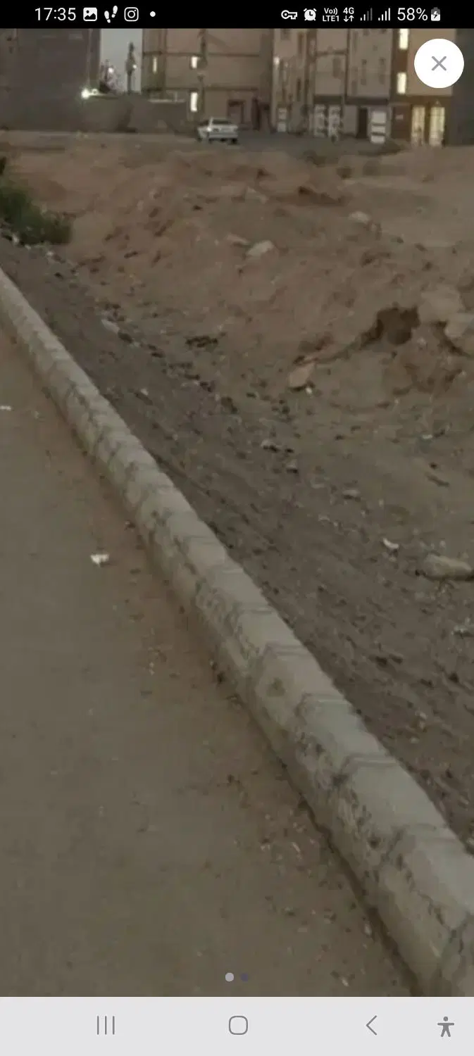 زمین مسکونی تجاری دو کله بر خیابان شورا