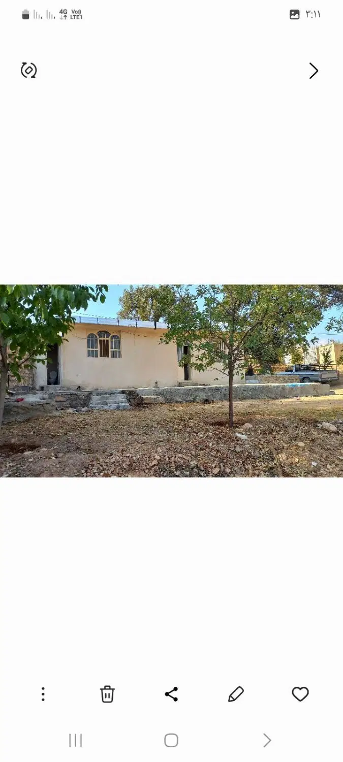 اجاره یا رهن خانه باغ در ممسنی روستای جهرم