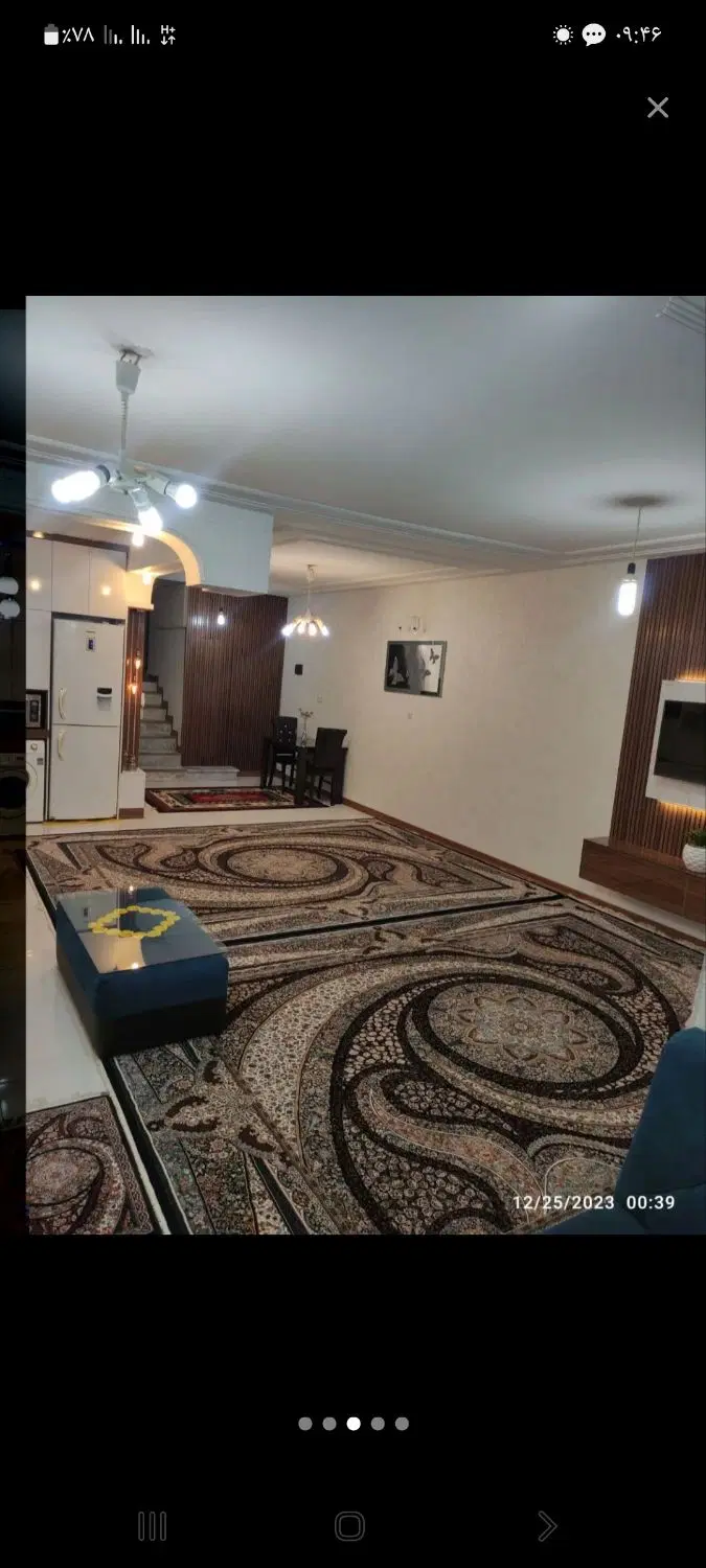 طبقه اول از دو طبقه ۱۰۶متری دوخوابه