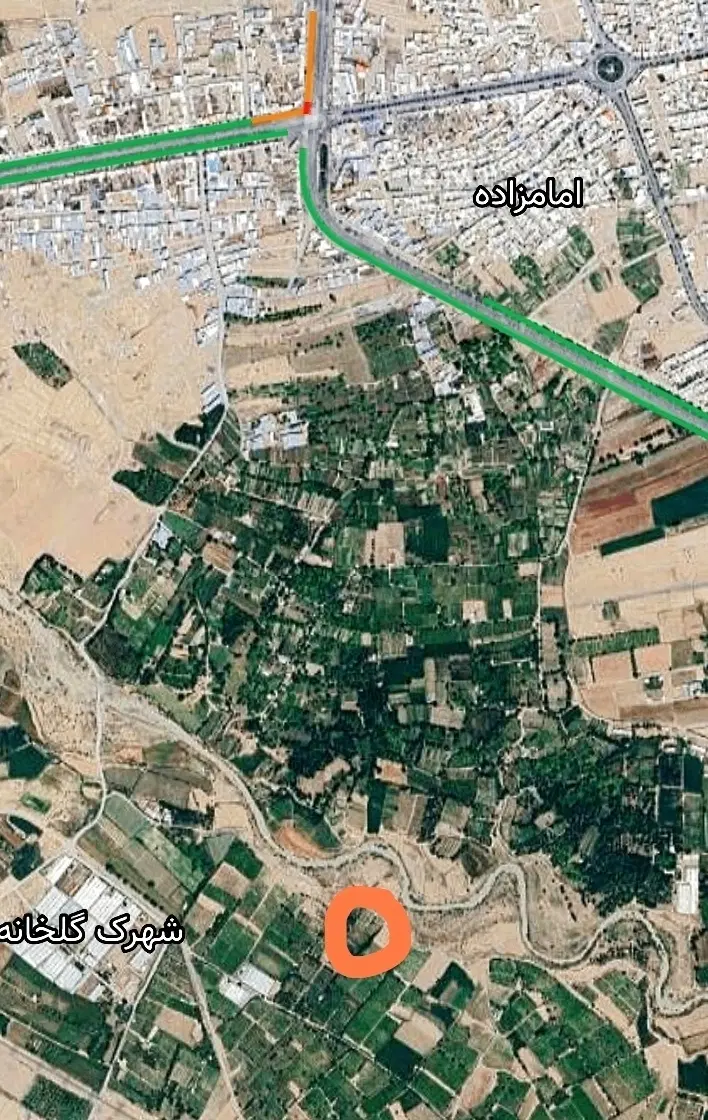 زمین و باغ
