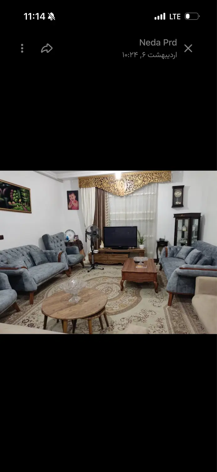 فروش فوری اپارتمان سند دار ۸۲متری در کوی اصحاب