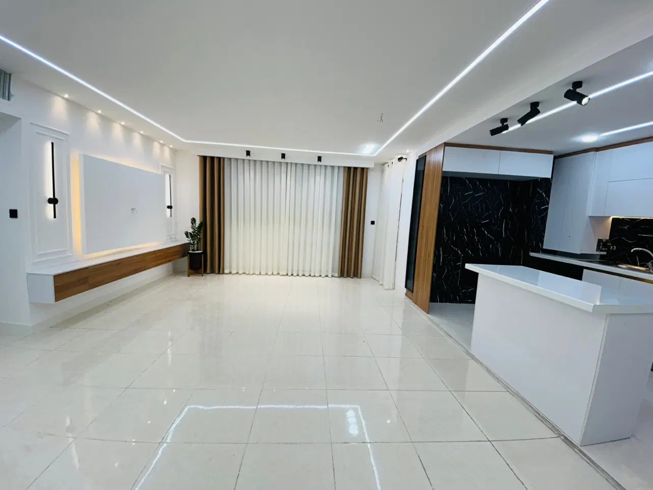 دوخوابه بلواردانش سنددار دو تراسه