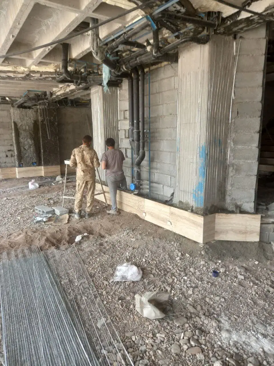 آپارتمان در حال ساخت