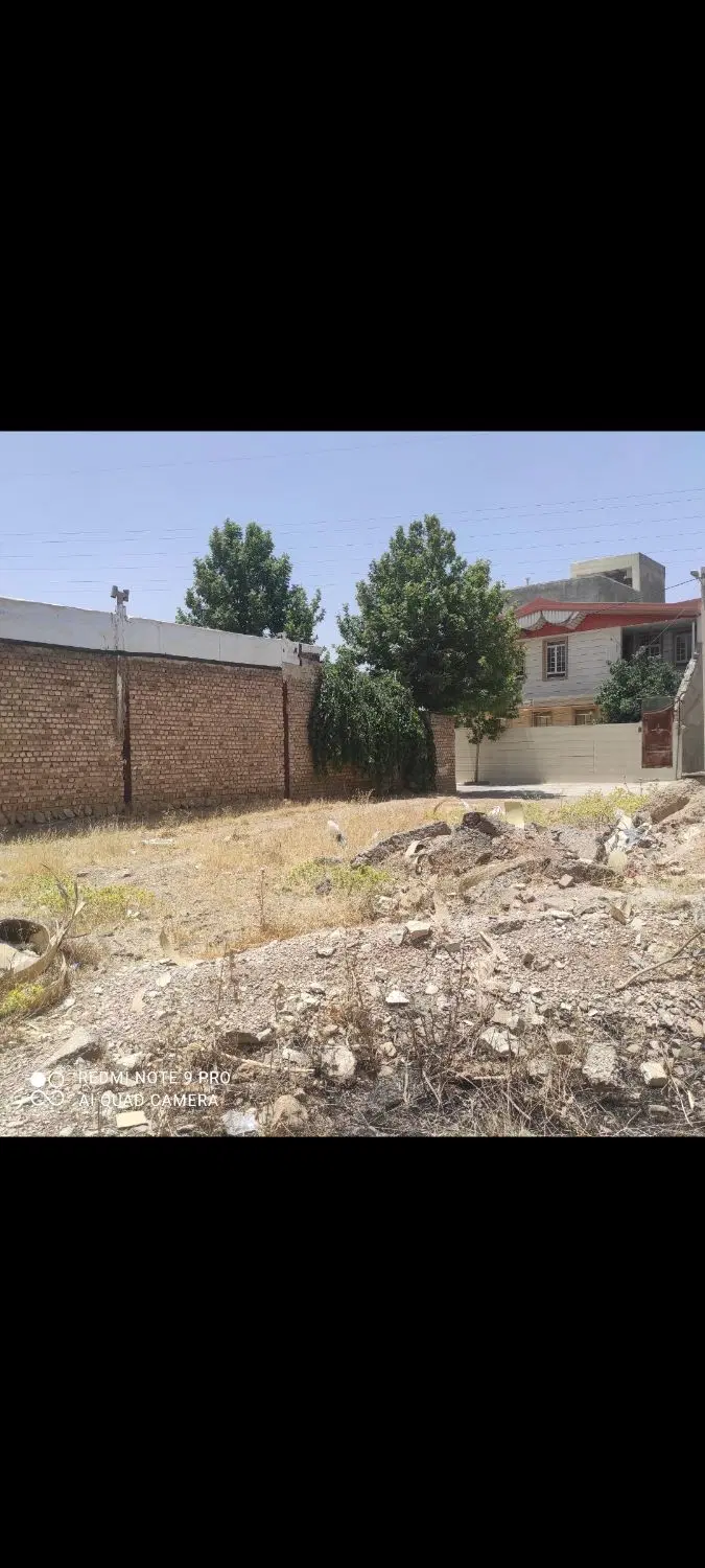 زمین مسکونی در کمالوند