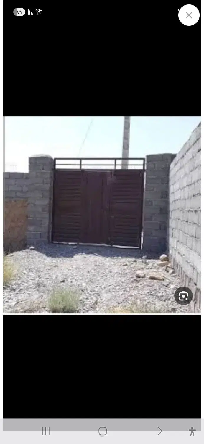 باغچه ۳۴۰ متر_چهاردیواری_سندتک برگ_ انجمن آباد