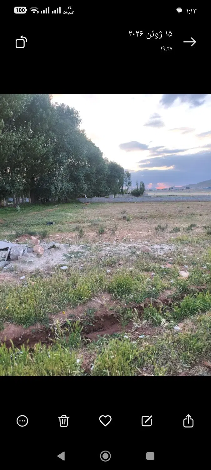 زمین ویلایی پلیس راه تبریز میانه قزلجه میدان