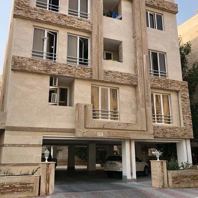 نوبنیاد ۳ ،۹۵متر سه خوابه  فول روبه نما
