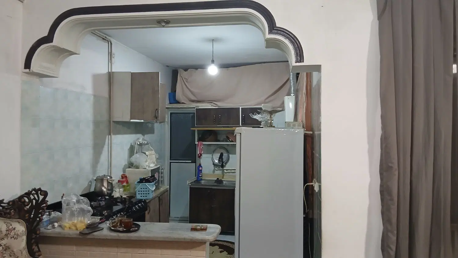 خانه اجاره ای دو خوابه 100متر قلعه حاتم