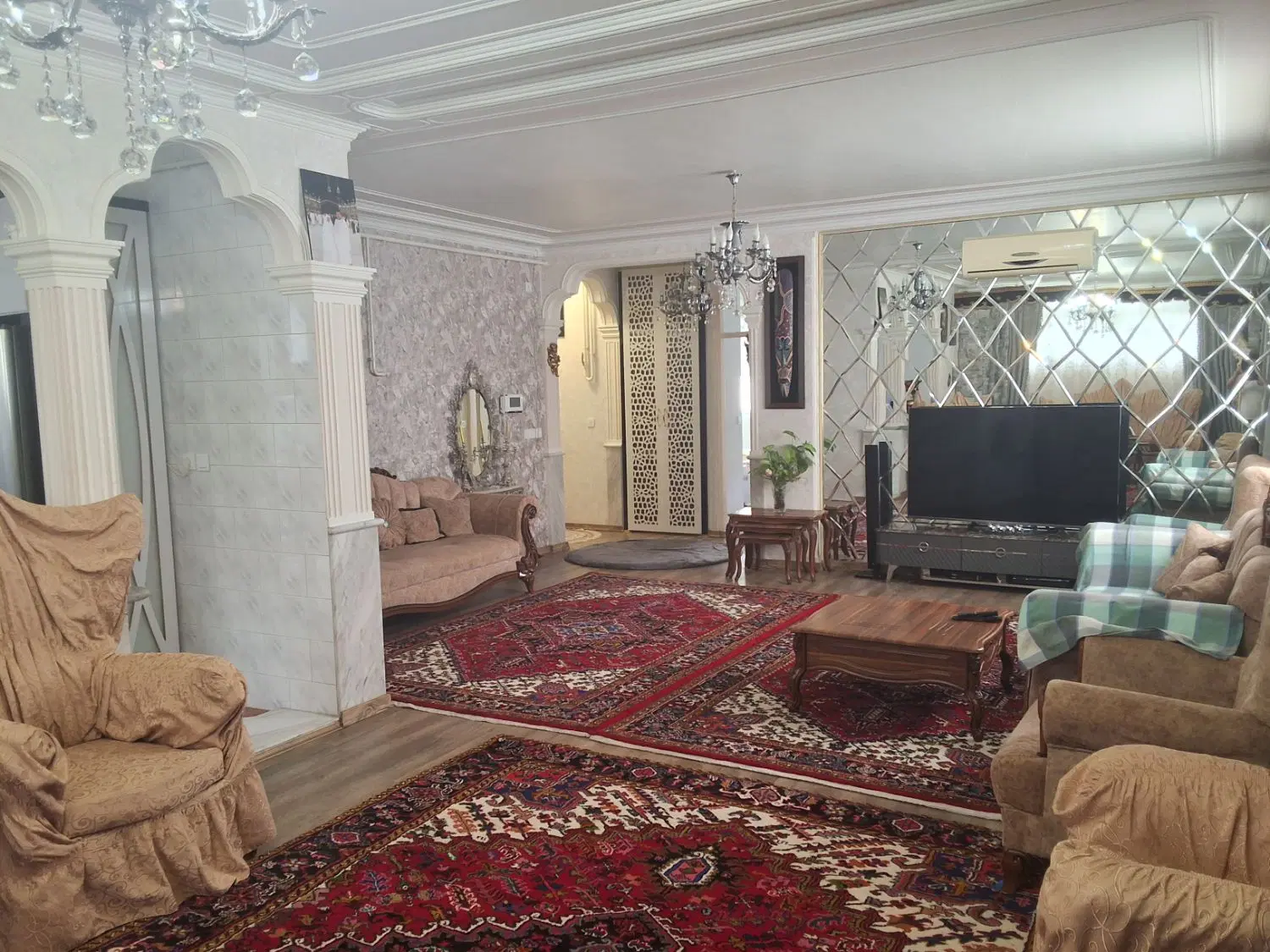 فروش آپارتمان 121 متر لوکس در رسالت شهرک رازی