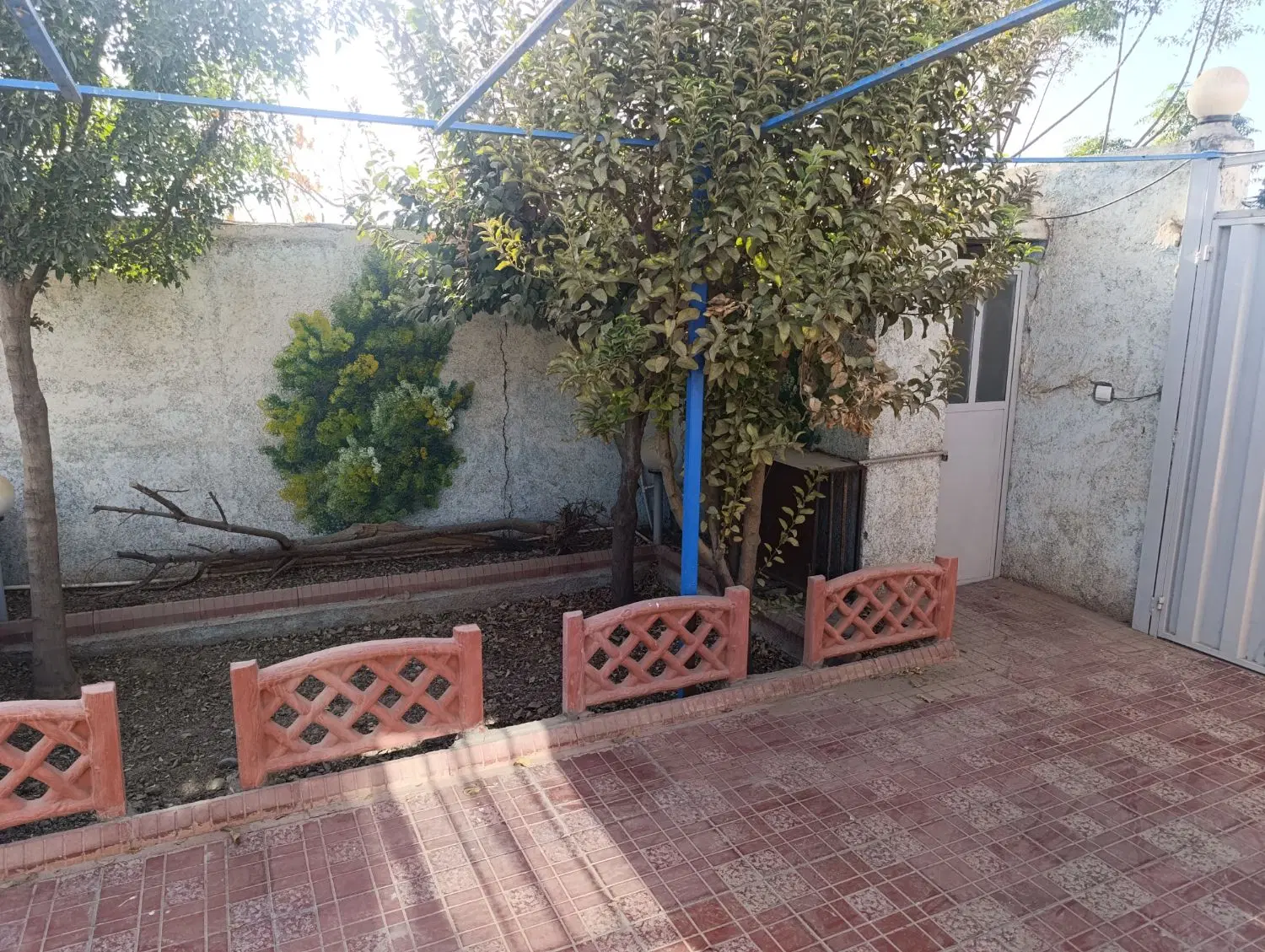 باغچه بر جاده اصلی