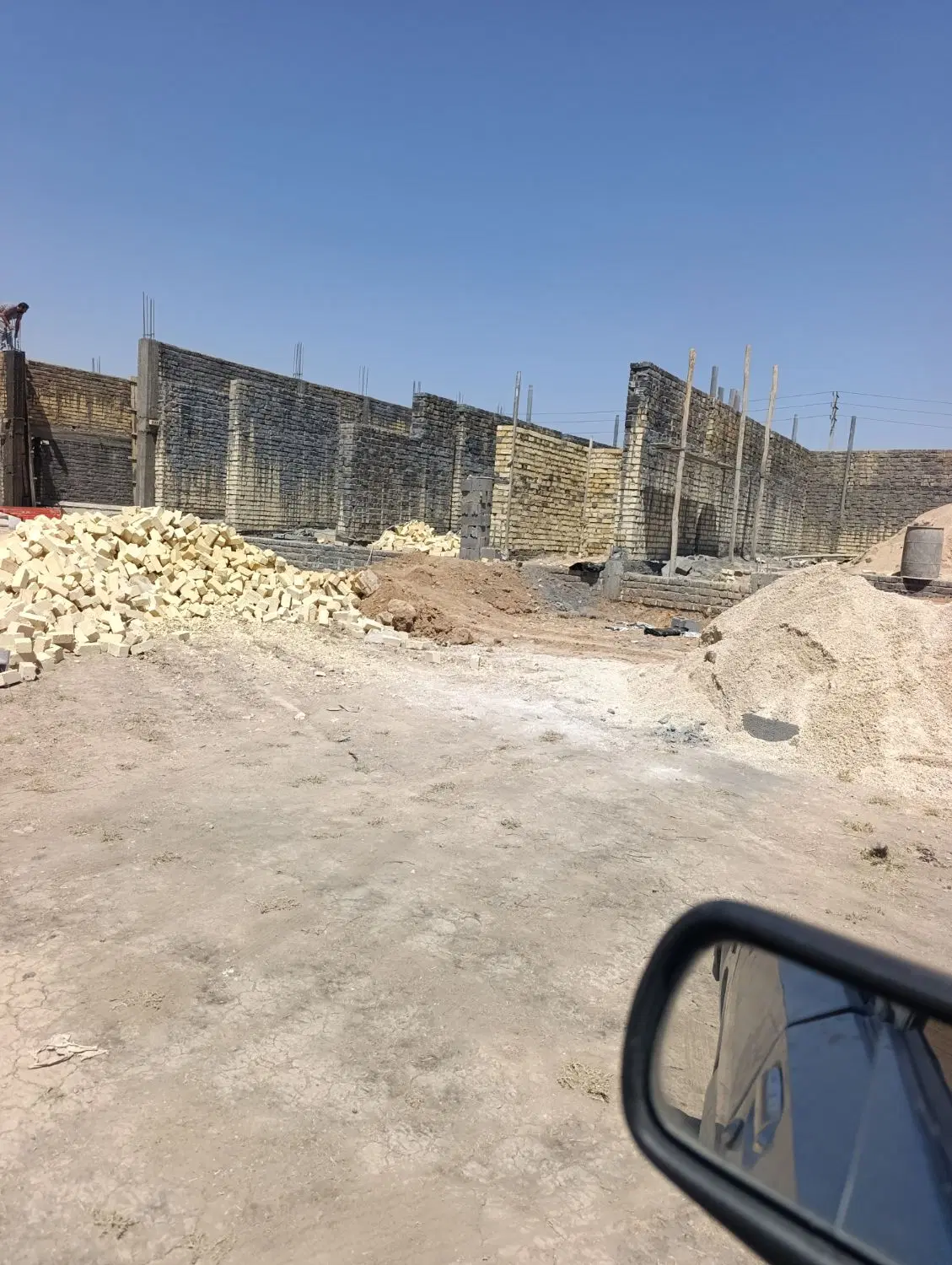 اسکلت ۷۵ متری بلوار اتحاد گردخون