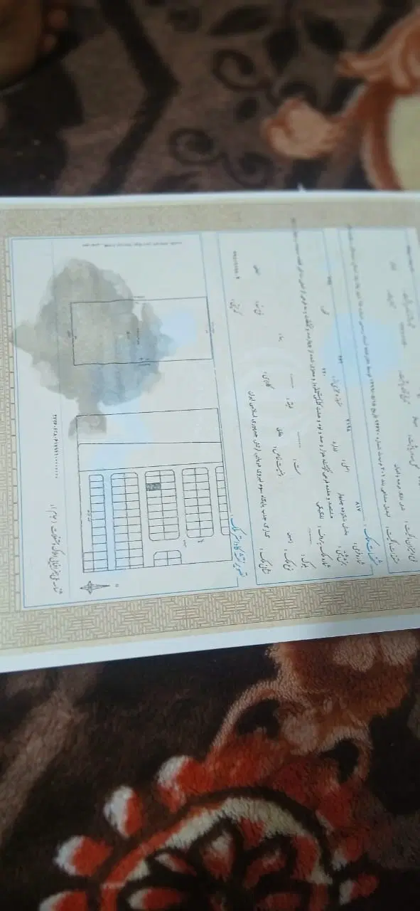زمین قطعه 345 پشت بیمارستان