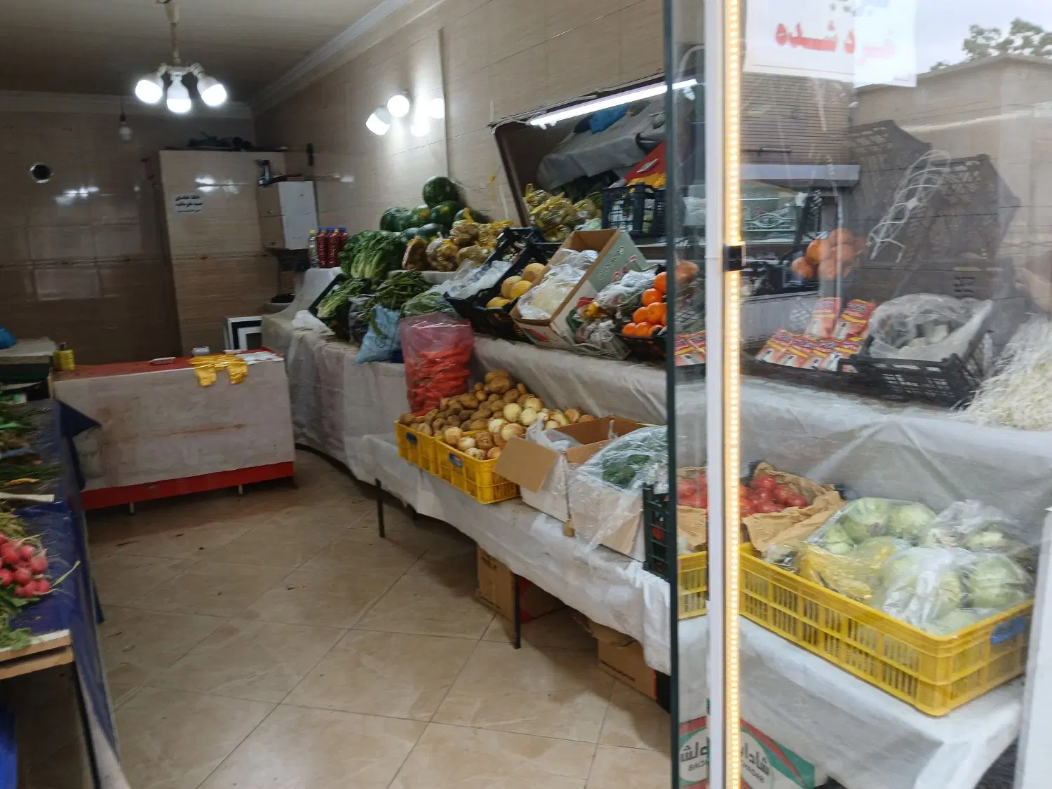 واگذاری مغازه میوه و سبزی