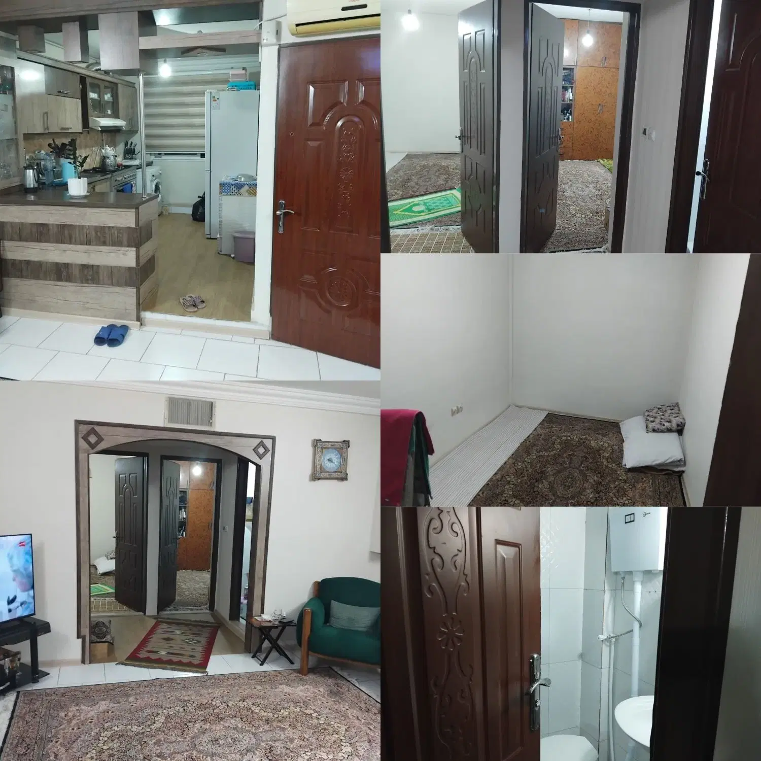 فروش آپارتمان ۷۵ متری دو خوابه طبقه همکف در مشکینی
