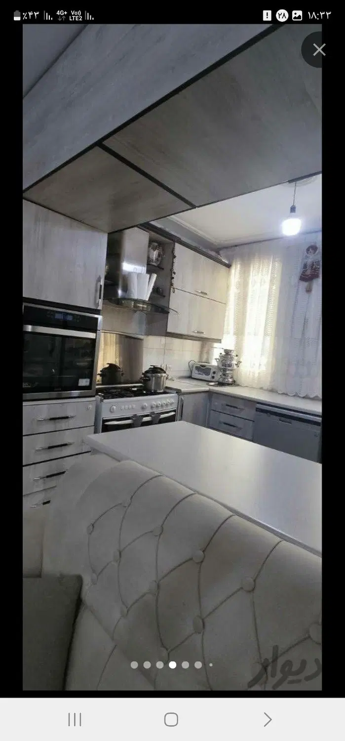 آپارتمان ۴۵متر پارکینگ دار تختی تولیددارو