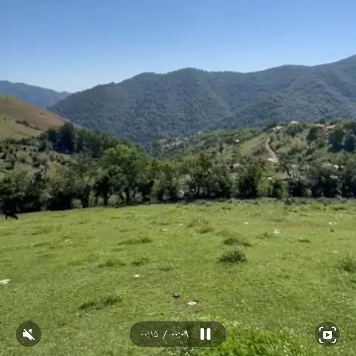 ۴۰۰متر زمین ییلاق آق مسجد پونیه خوار