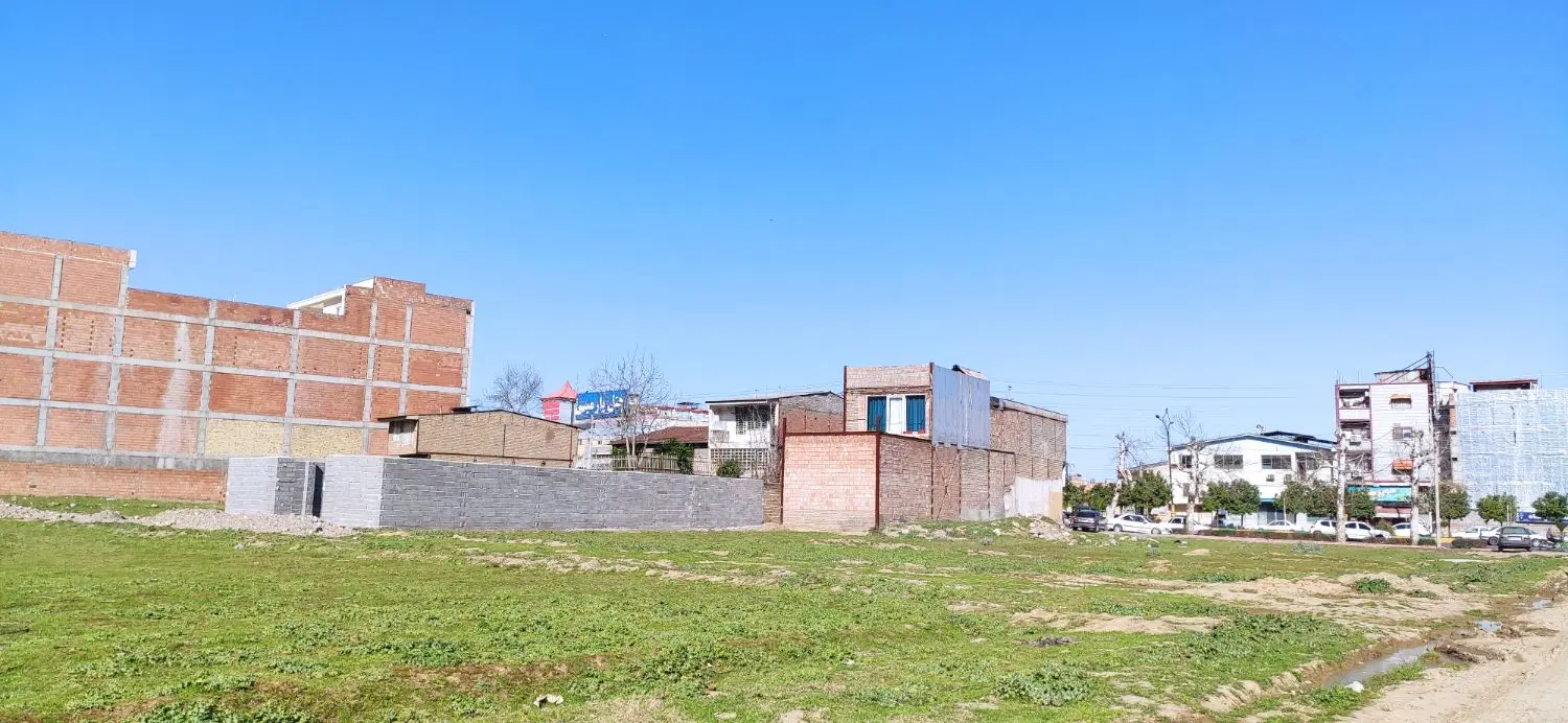 زمین مسکونی روبروی تامین اجتماعی