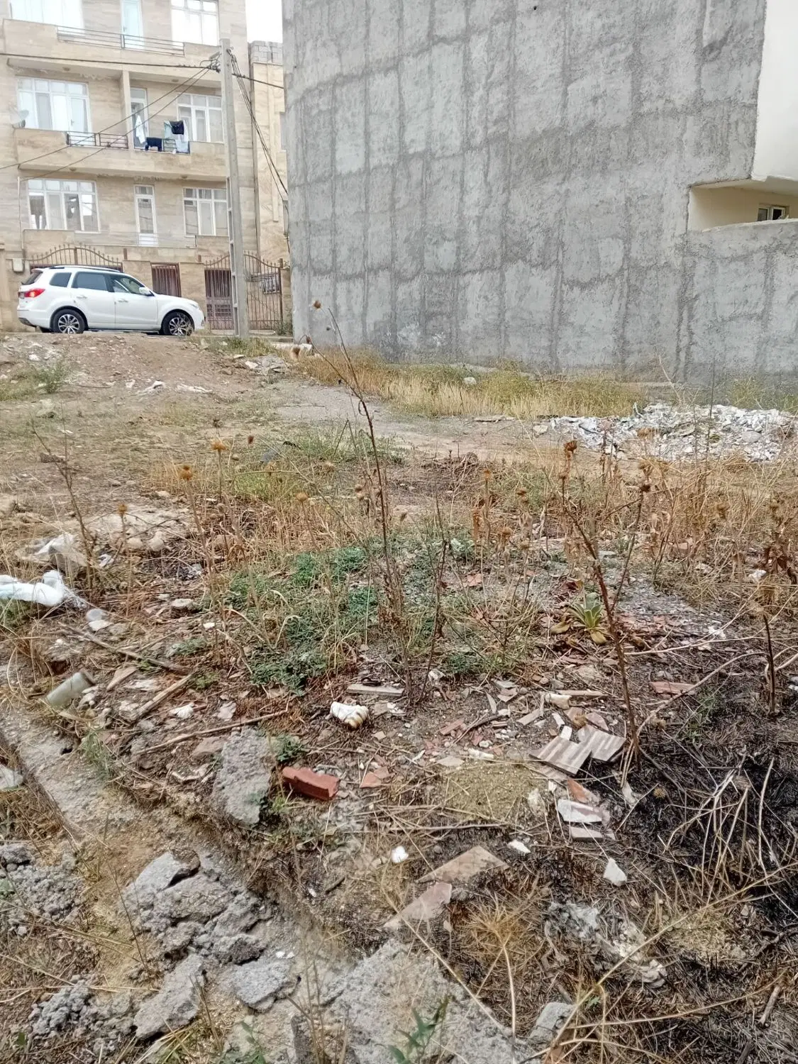 زمین مسکونی ۲۰۰متری،سند دار،پروانه ساخت بروز