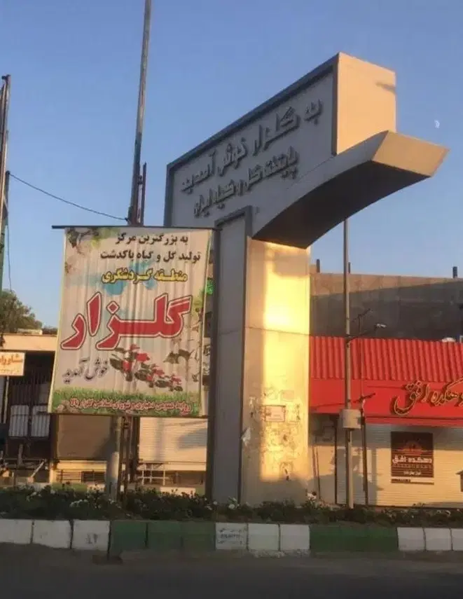 زمین با موقعیت تجاری_بر اصلی گلزار