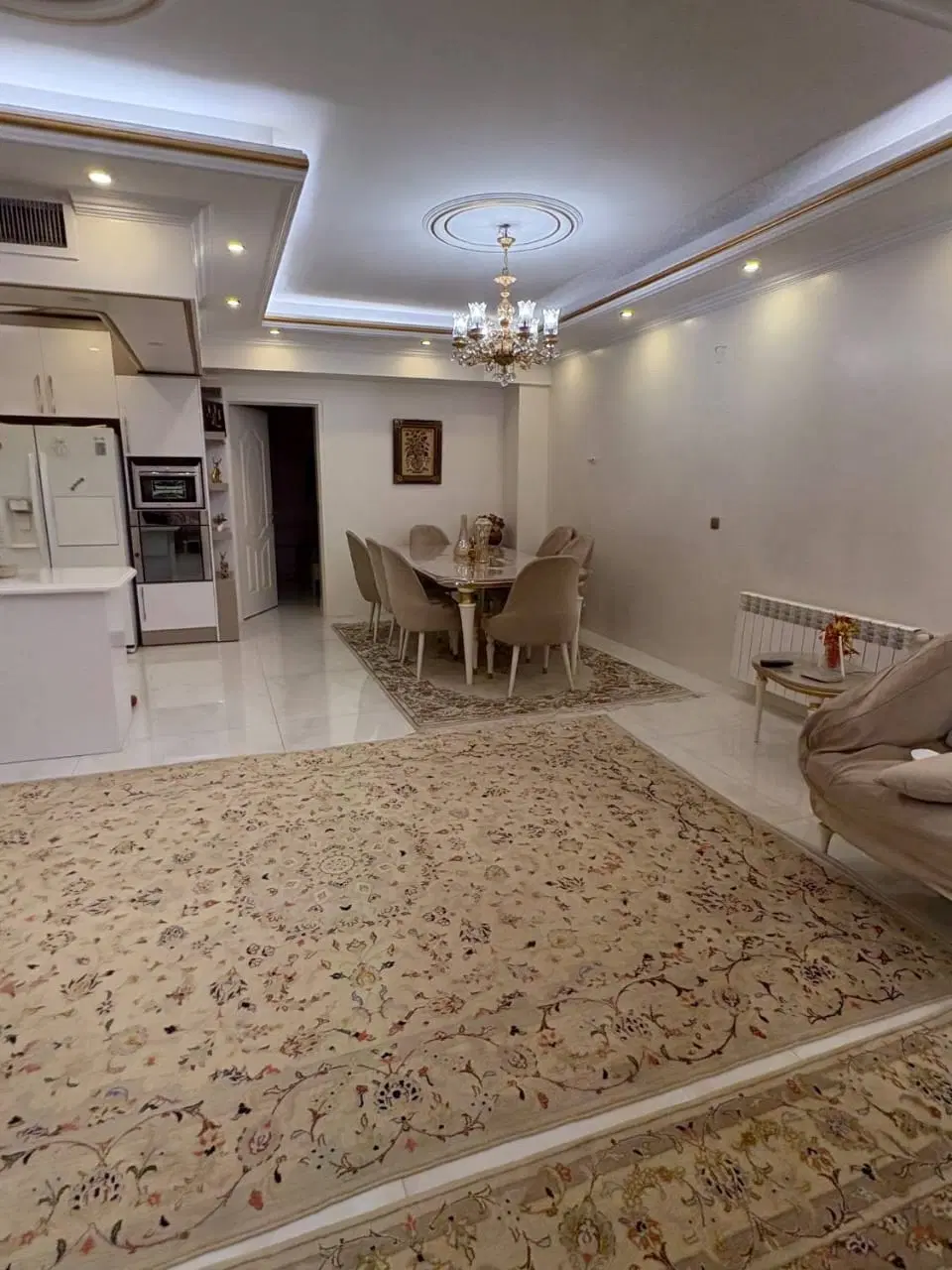 ۱۲۵ متر ۳خواب فول بازسازی طبقه ۴ تکواحدی