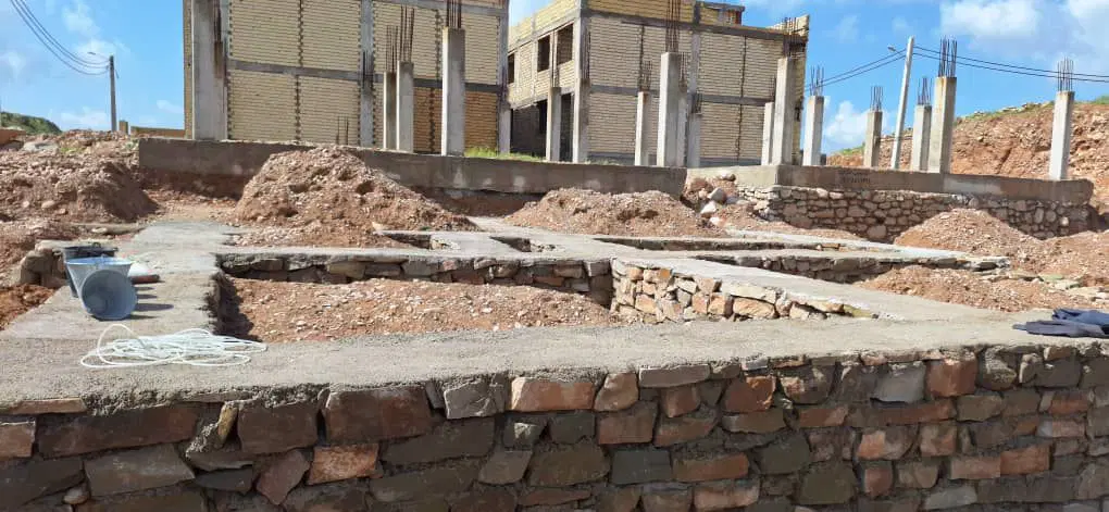 زمین مسنی شده ۹۰ متری