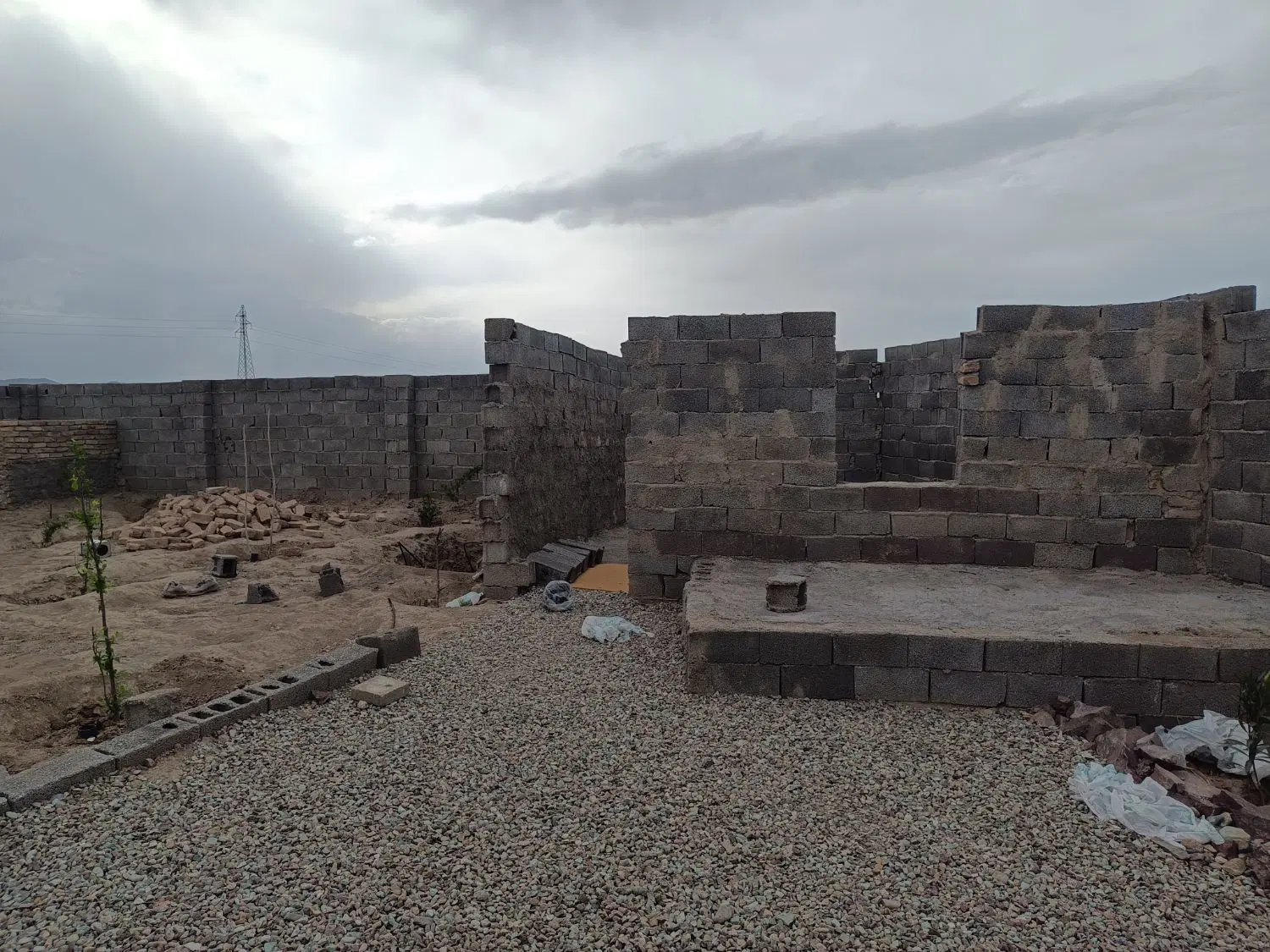 زمین چهار دیواری