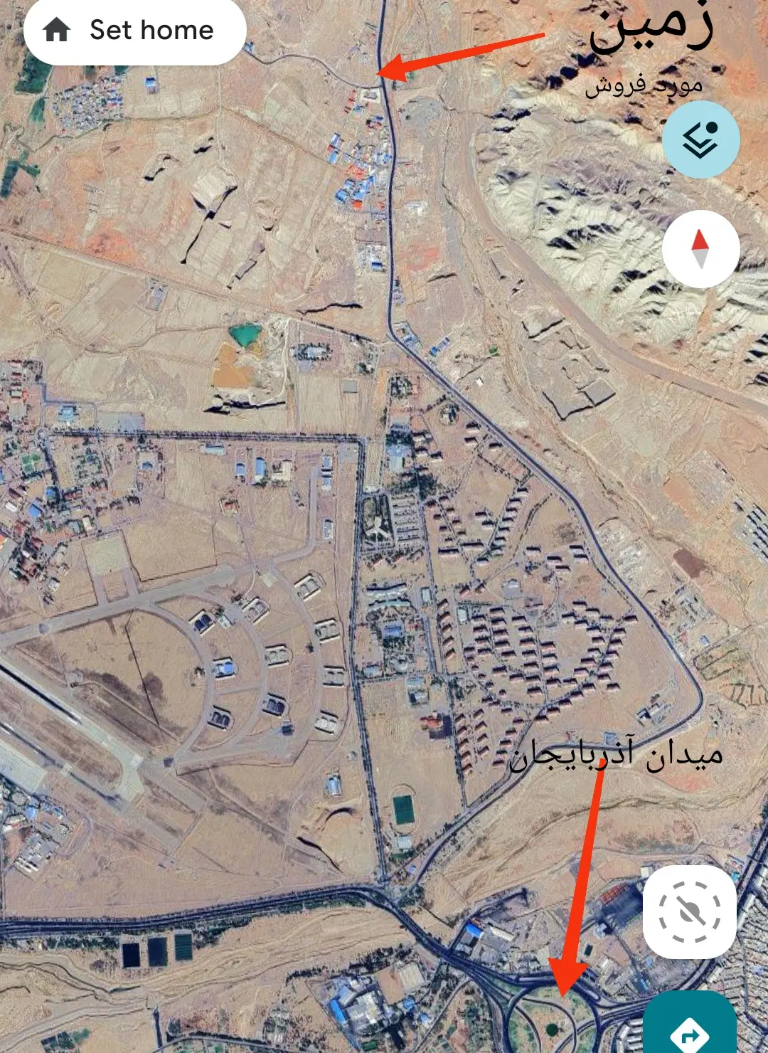 قطعه زمین کارگاهی جاده آناخاتون
