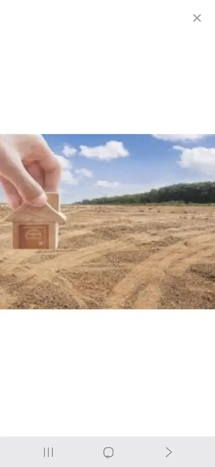 زمین مسکونی درب حال معاوضه باخودرو
