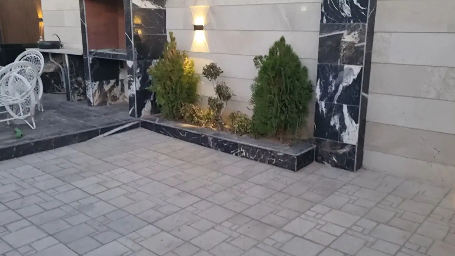 باغچه ویلا شیک استخر دار لاکچری