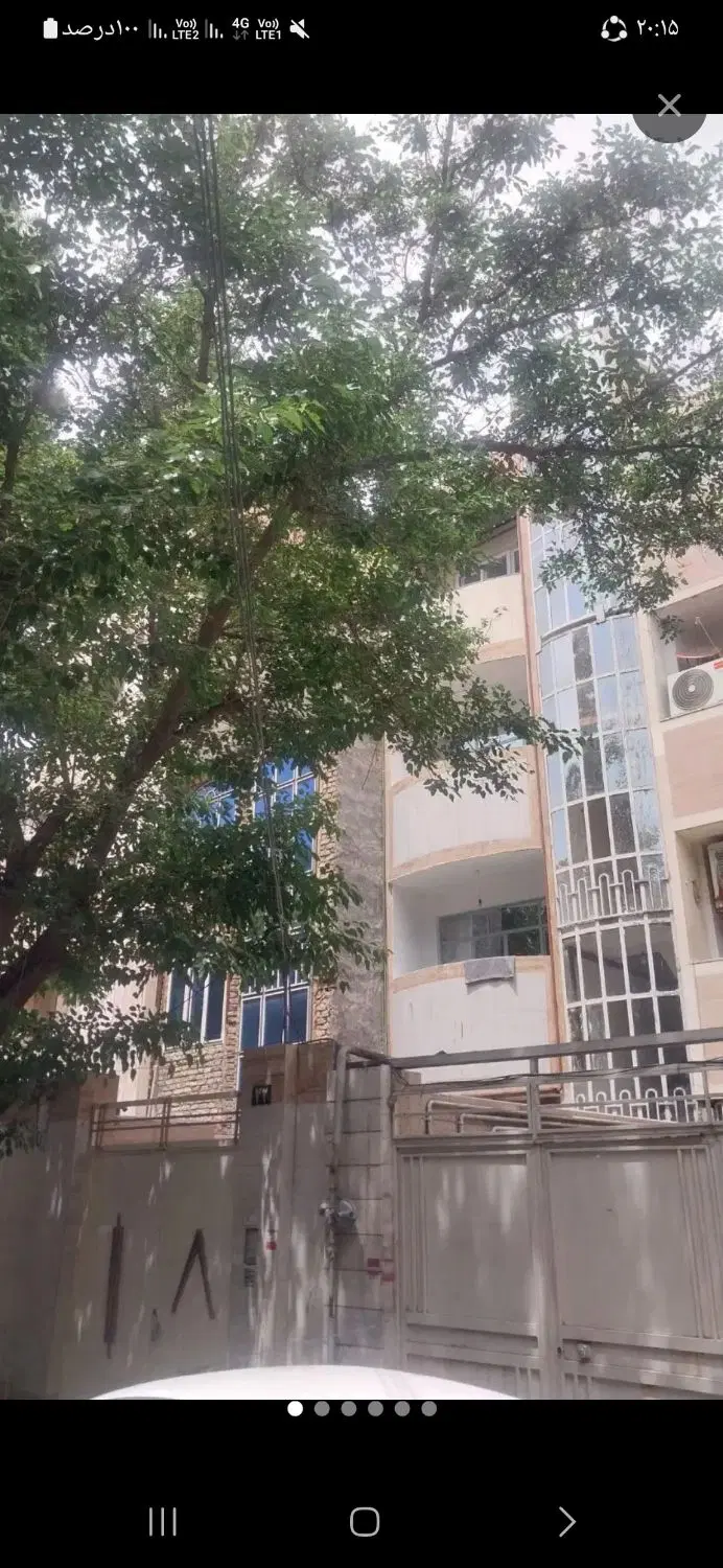آپارتمان ۹۵متر ۲خواب کف سرامیک نقاشی شده کولر گازی