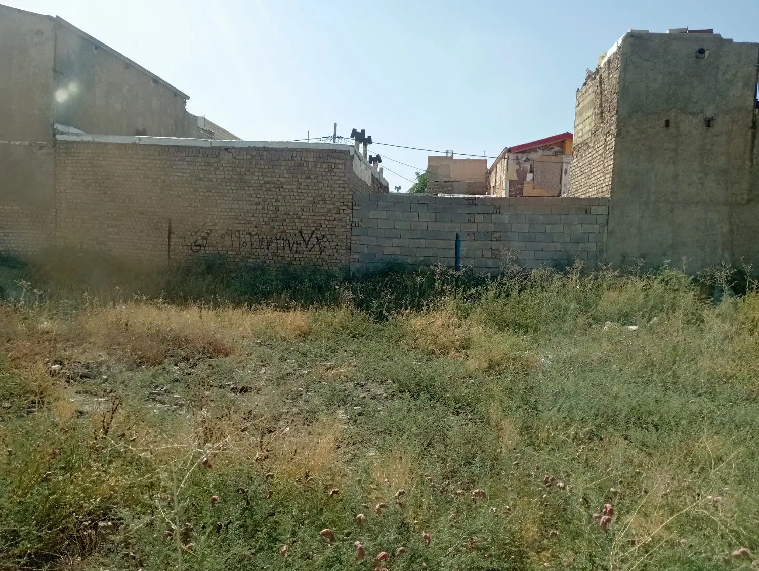 زمین مسکونی داخل بافت حسن آباد کلج