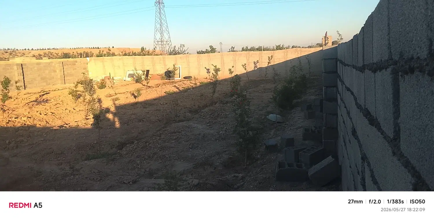 باغچه ۵۰۰ متر ریه قلعه میر