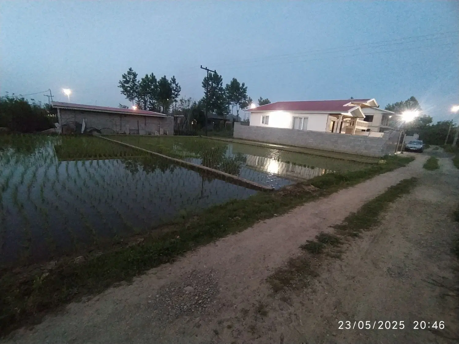 زمین مسکونی ۲۲۶ متر معاوضه با ویلا کلید نخورده