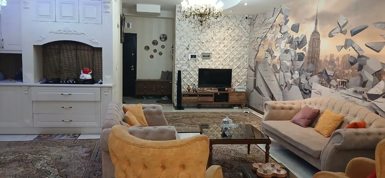 ۱۵۱ متر سه خواب _ساخت ۹۸ _نمای رومی _ فول امکانات