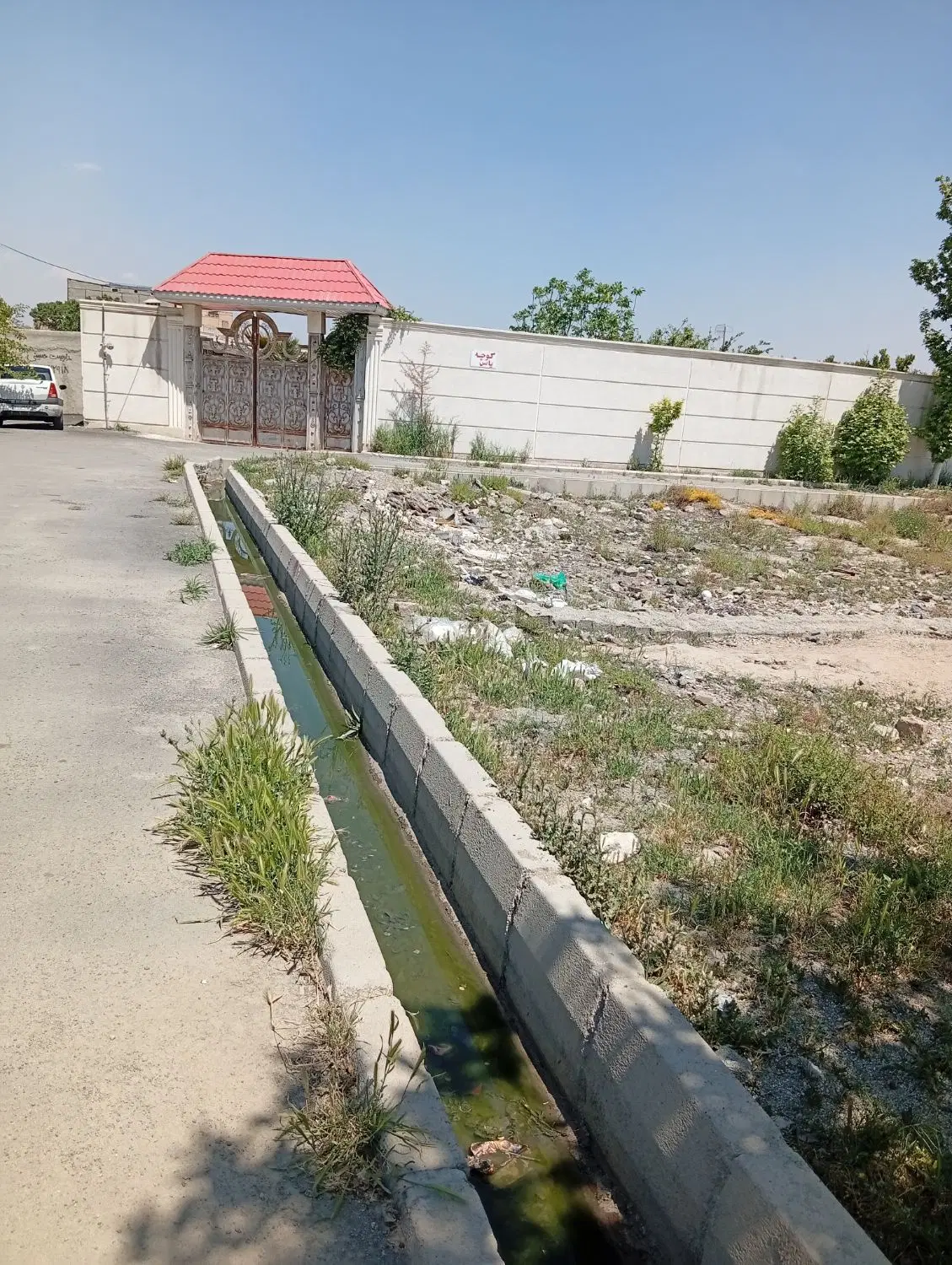 100متر زمین دوبهر