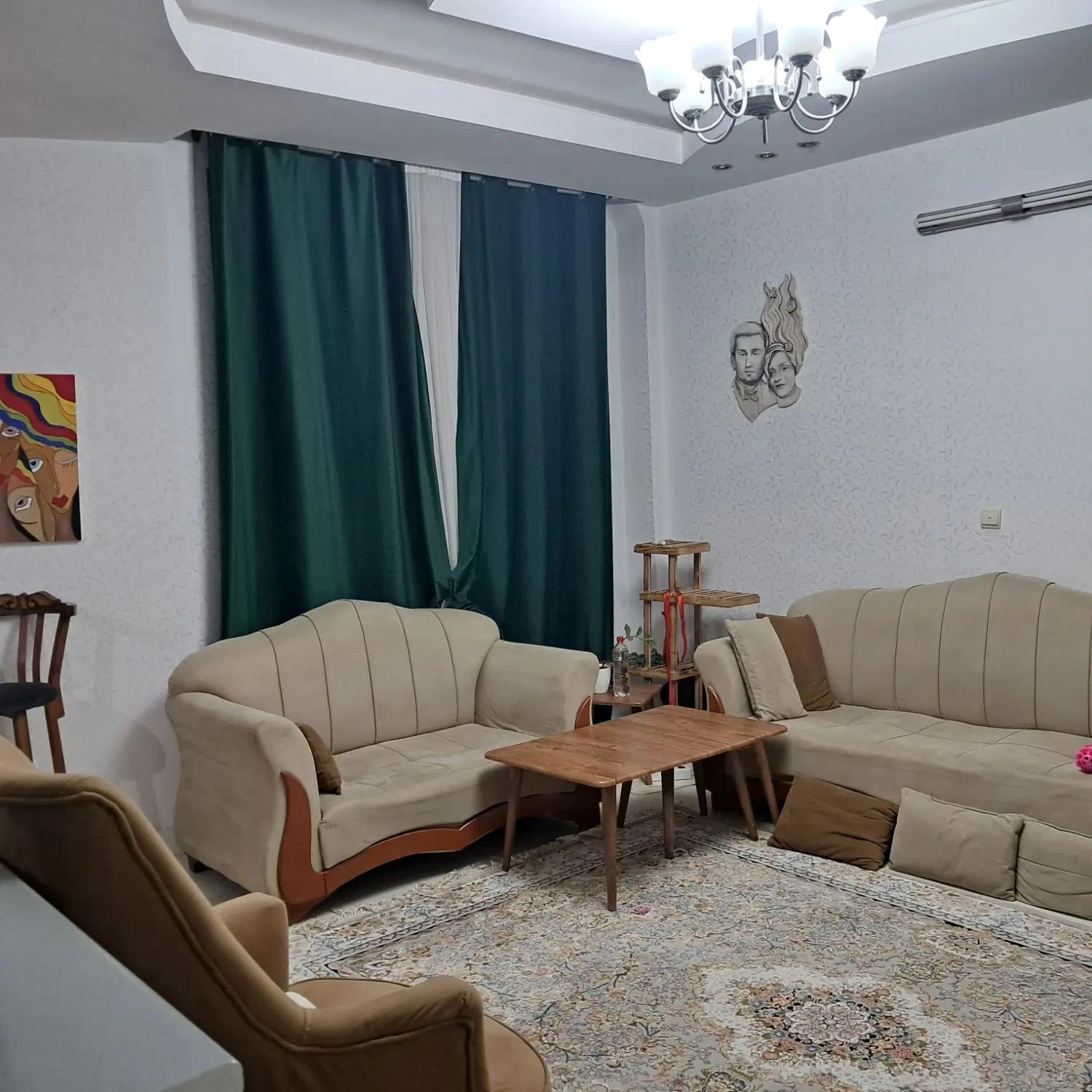 ۸۰ متری دو خواب گلستان ۱