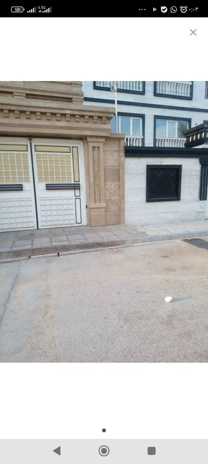 منزل دو طبقه مستقل بلوار مدرس خیابان گلدشت محراب