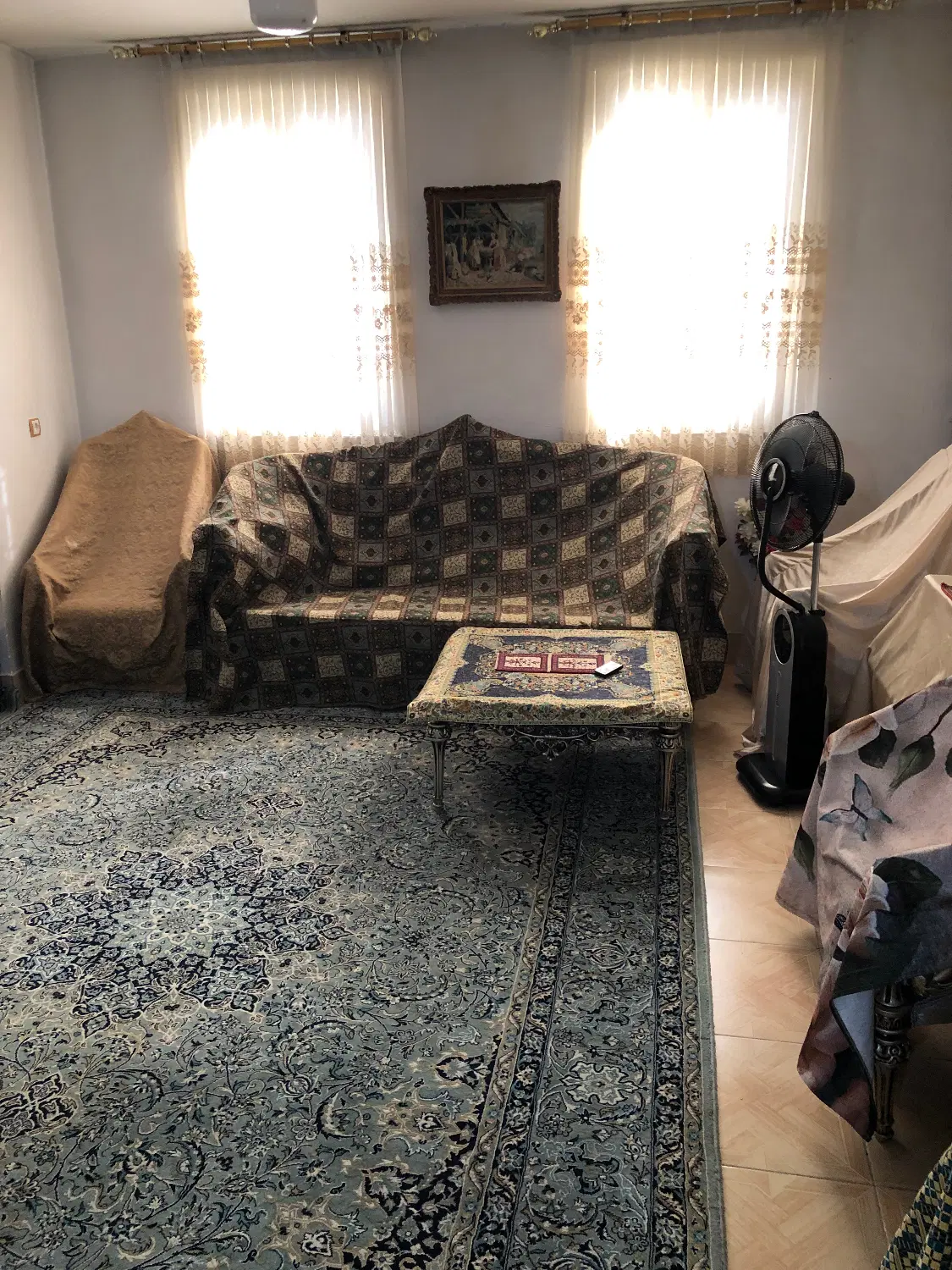 اجاره آپارتمان ۷۸ متری تمیز نما تراورتن
