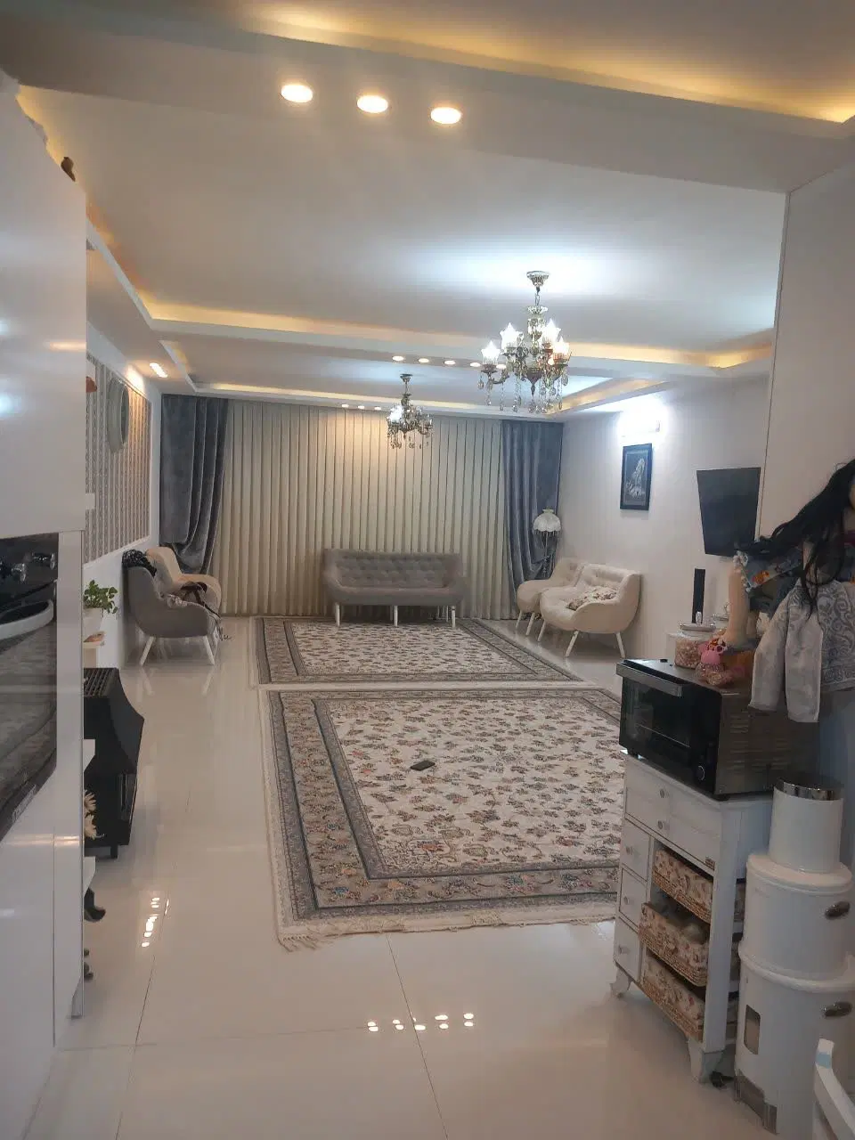 دوبلکس 130متری با حیاط شیک و مرتب دربست