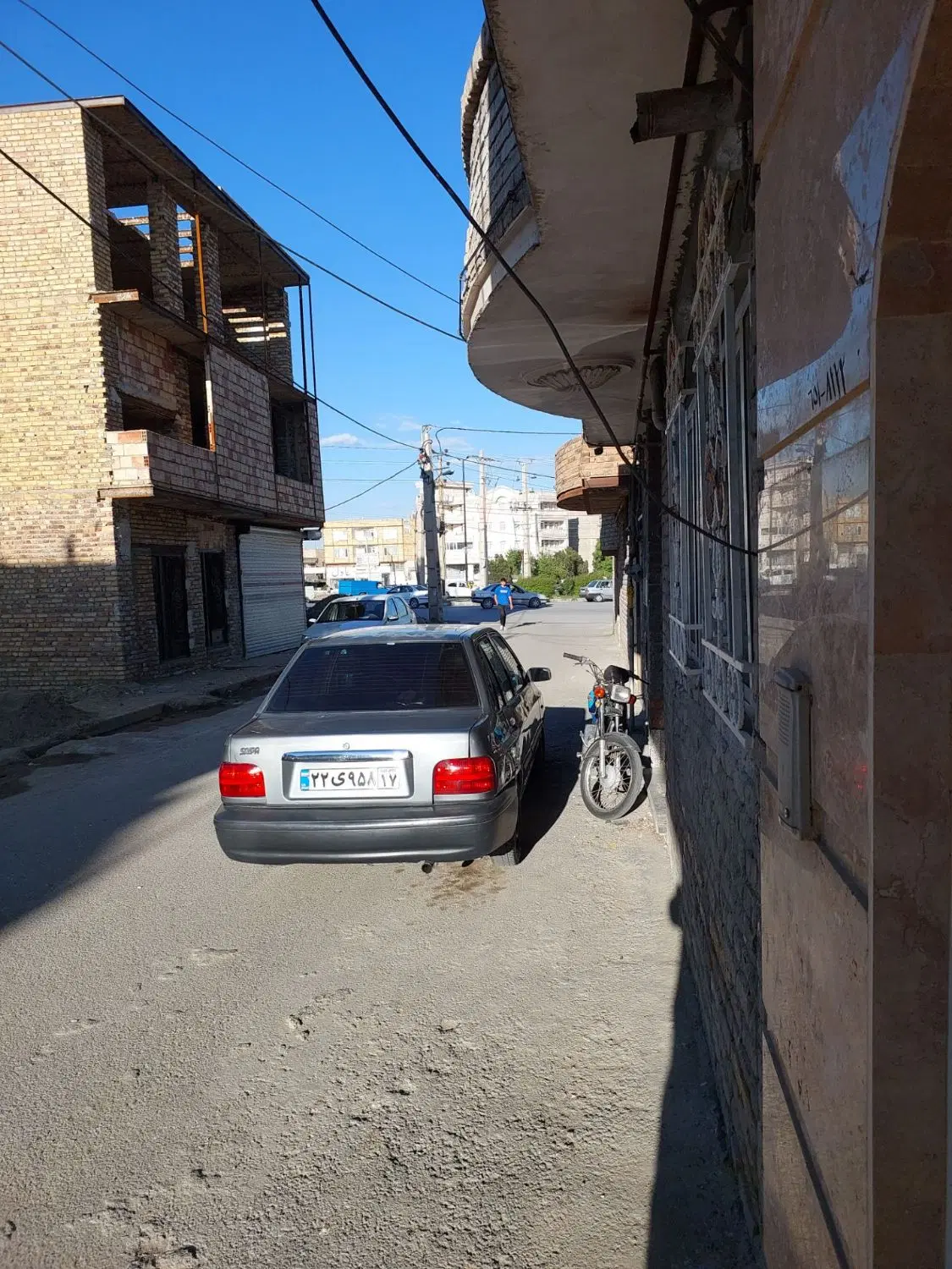 خونه نقلی دوطبقه راه جدا معاوضه ندارم