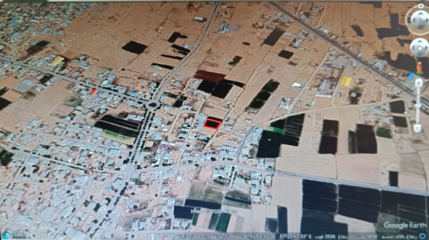 زمین زراعی طرح مسکونی