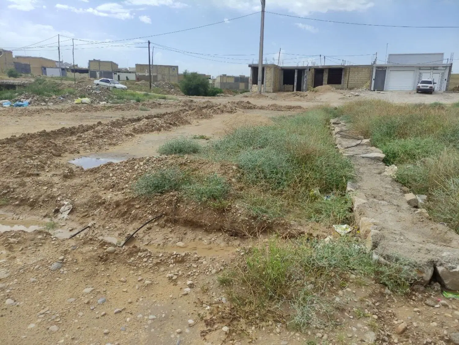 زمین تجاری خیابان ۲۴ متری